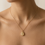 Load image into Gallery viewer, Gold Droplet Necklace