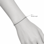 Load image into Gallery viewer, Celeste Heart Link Bracelet