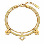 Load image into Gallery viewer, Celestial Layered Charm Bracelet