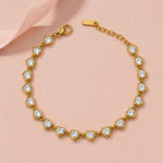 Load image into Gallery viewer, Crystal Heart Tennis Bracelet