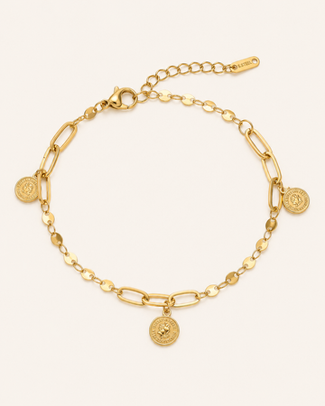 Dainty Disc Bracelet