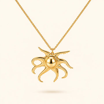 Solar Tide Pendant Necklace