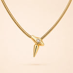 Load image into Gallery viewer, Serpent Charm Necklace