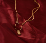Load image into Gallery viewer, Gold Layered Necklace with Charm