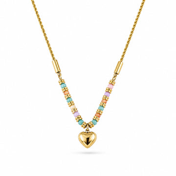 Pastel Love Heart Necklace