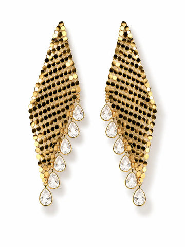 Golden Cascade Earrings