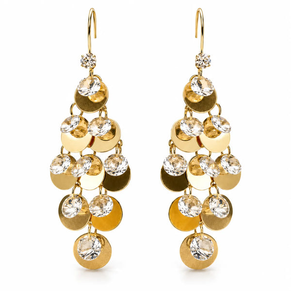 Champagne Cascade Earrings