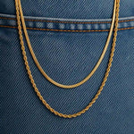 Load image into Gallery viewer, Dual Layer Essential Chain Necklace