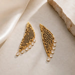 Load image into Gallery viewer, Golden Cascade Earrings