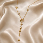 Load image into Gallery viewer, Luna Starfall Lariat Necklace