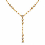 Load image into Gallery viewer, Starlight Cascade Lariat Necklace