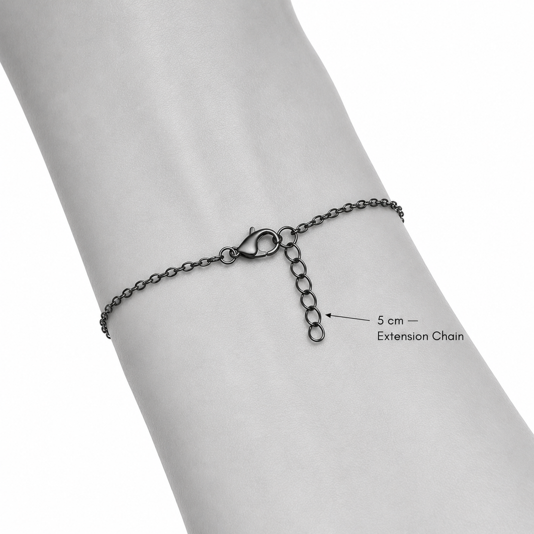 Celeste Heart Link Bracelet