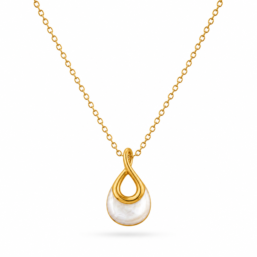 Eterna Pearl Drop Necklace