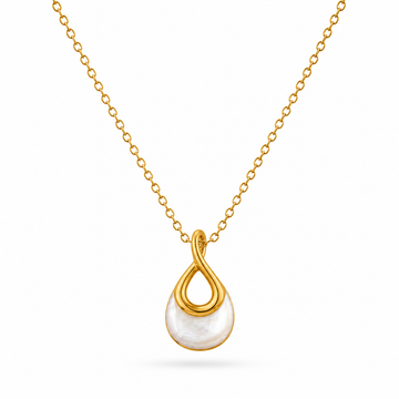 Eterna Pearl Drop Necklace