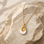 Load image into Gallery viewer, Eterna Pearl Drop Necklace
