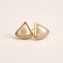 Lumière Triangle Studs