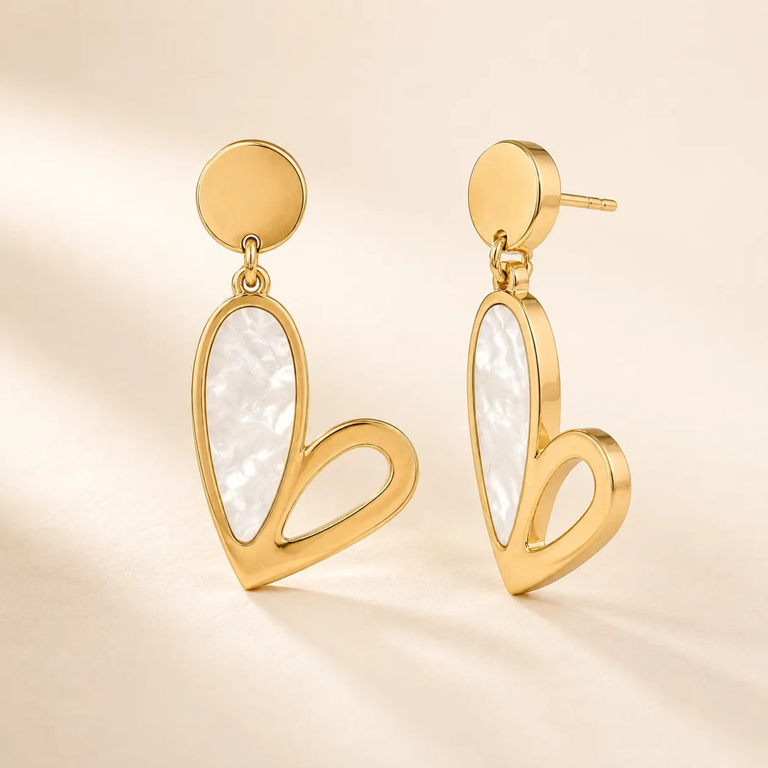 Pearl Heart Drops