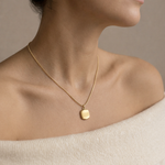 Load image into Gallery viewer, Molten Gold Pendant Necklace
