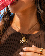 Load image into Gallery viewer, Solar Tide Pendant Necklace

