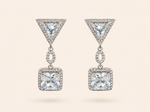 Load image into Gallery viewer, Statement Crystal Drop Earrings
