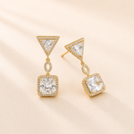 Load image into Gallery viewer, Statement Crystal Drop Earrings
