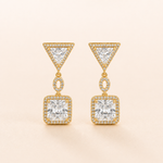 Load image into Gallery viewer, Statement Crystal Drop Earrings
