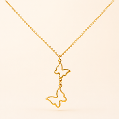 Minimal Butterfly Necklace