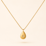 Load image into Gallery viewer, Gold Droplet Necklace
