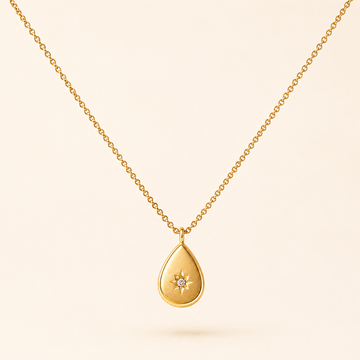 Gold Droplet Necklace