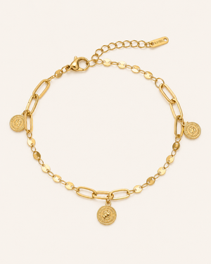 Dainty Disc Bracelet