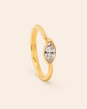 Minimal Marquise Ring
