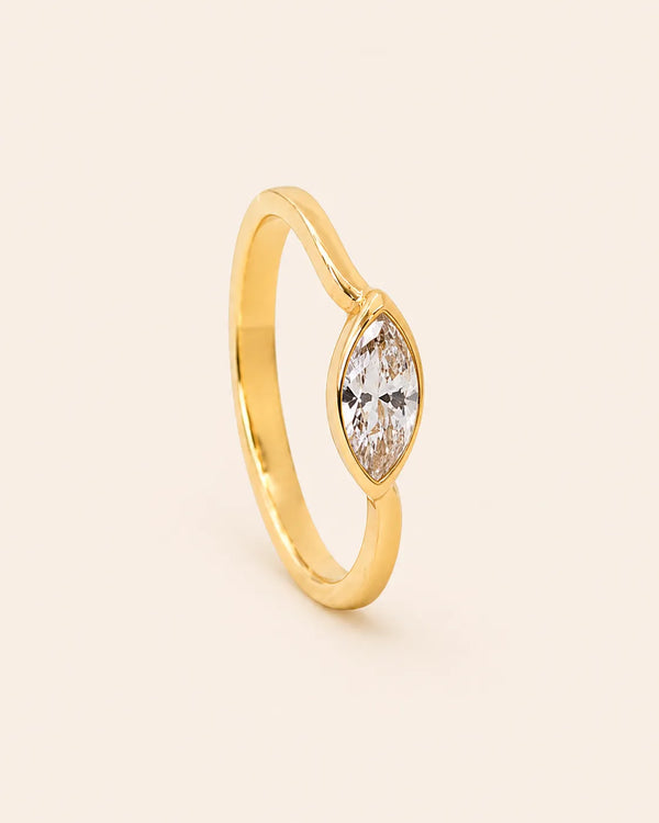 Minimal Marquise Ring