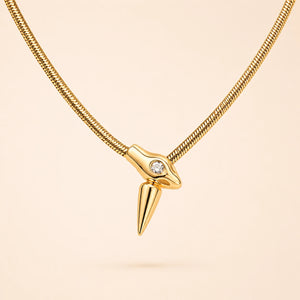 Serpent Charm Necklace