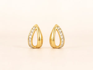 Curve Gold Earrings