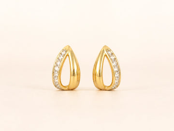 Curve Gold Earrings