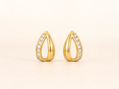 Curve Gold Earrings