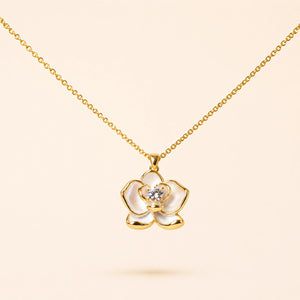 Floral Gold Necklace