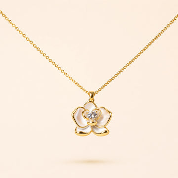 Floral Gold Necklace