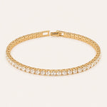 Load image into Gallery viewer, Gold Tennis Bracelet
