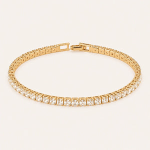 Gold Tennis Bracelet