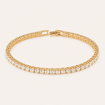 Gold Tennis Bracelet