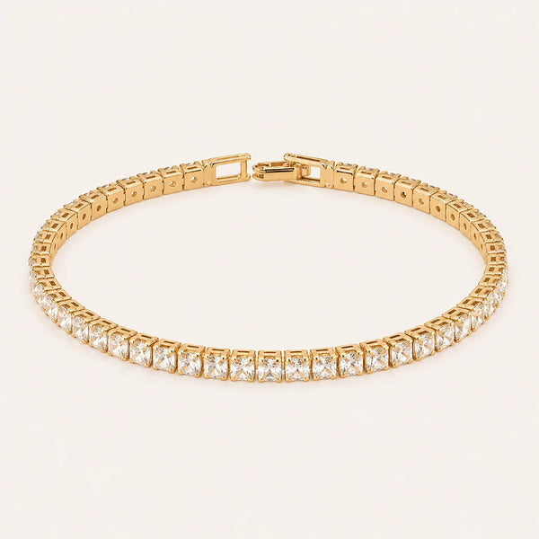 Gold Tennis Bracelet