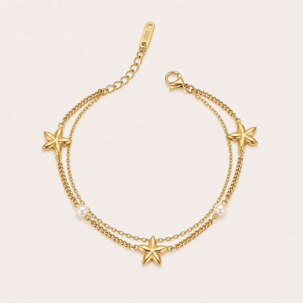 Star Layered Bracelet