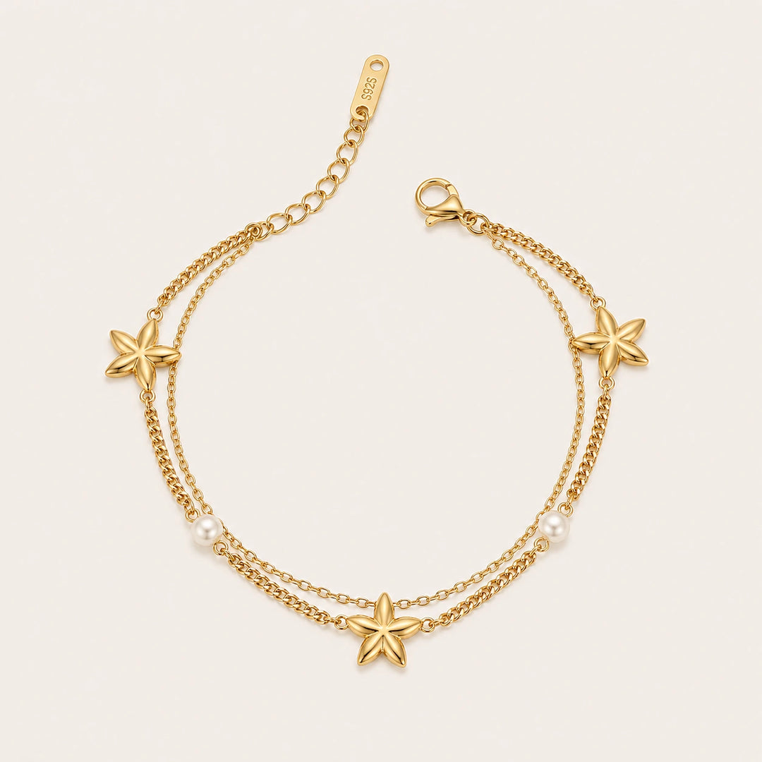 Star Layered Bracelet