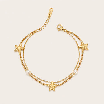 Star Layered Bracelet