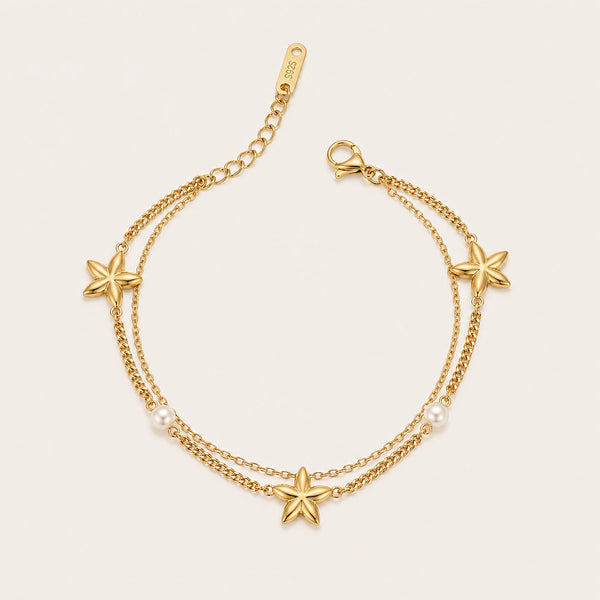 Star Layered Bracelet