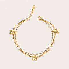 Star Layered Bracelet