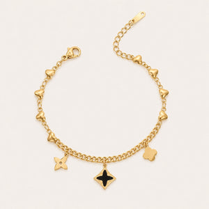 Layered Charm Bracelet