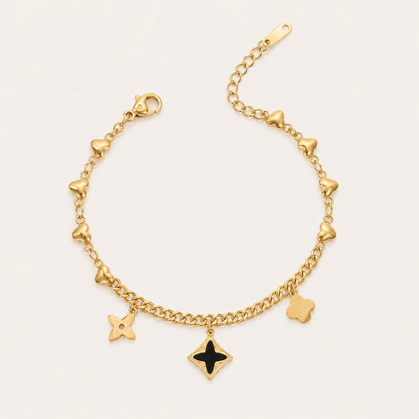 Layered Charm Bracelet