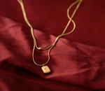 Load image into Gallery viewer, Gold Layered Necklace with Charm
